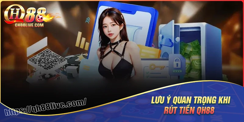 Lưu ý nên nhớ khi rút tiền QH88 giúp an toàn hơn