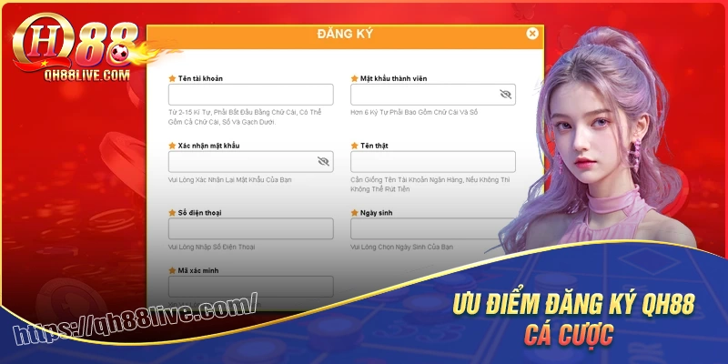 Ưu đãi tân thủ dành cho người mới đăng ký QH88